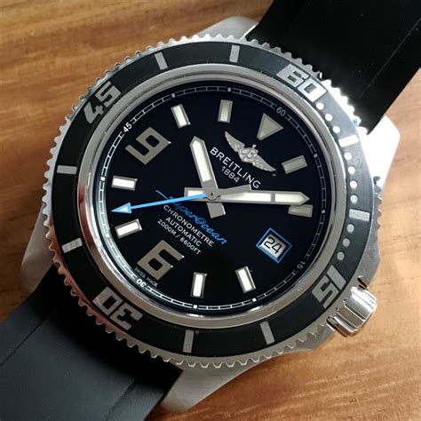 breitling superocean bezel